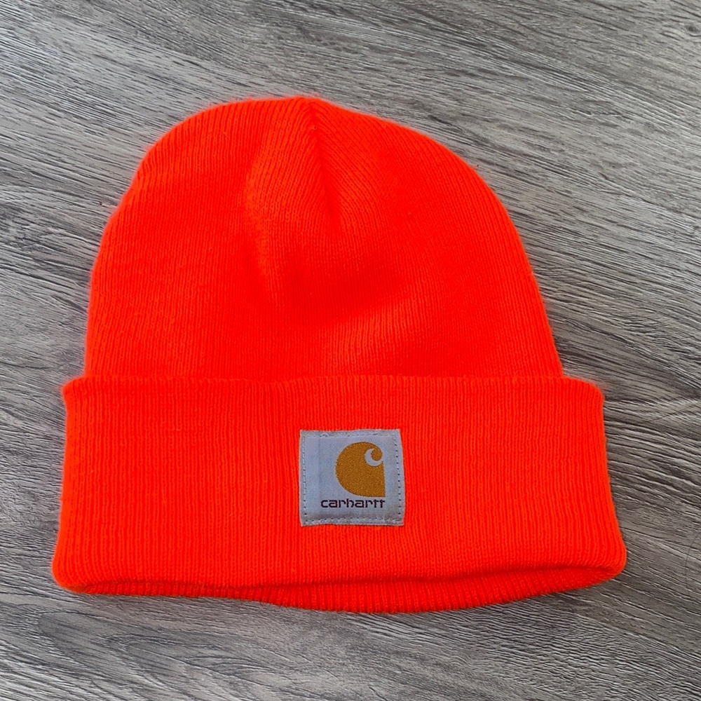 Carhartt Bright Orange Beanie